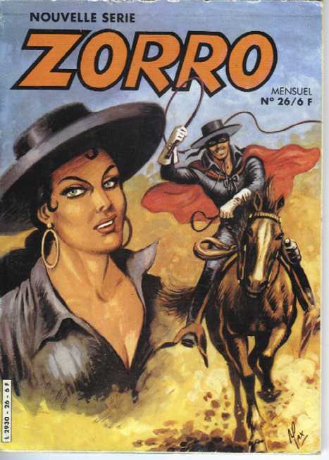 Scan de la Couverture Zorro DPE Greantori n 26